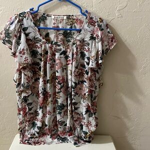 Flower blouse by Black Rainn